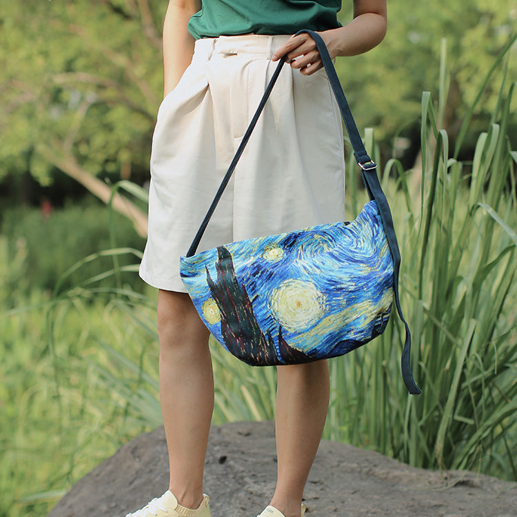 Van Gogh The Starry Night Canvas Bag
