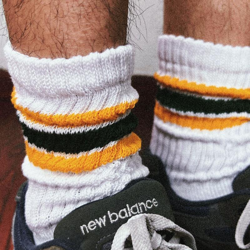 JCX Trendy Socks Striped Short Socks