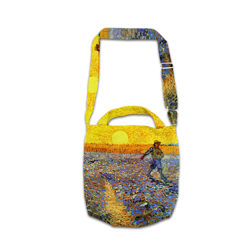 Van Gogh Sunflower Canvas Bag