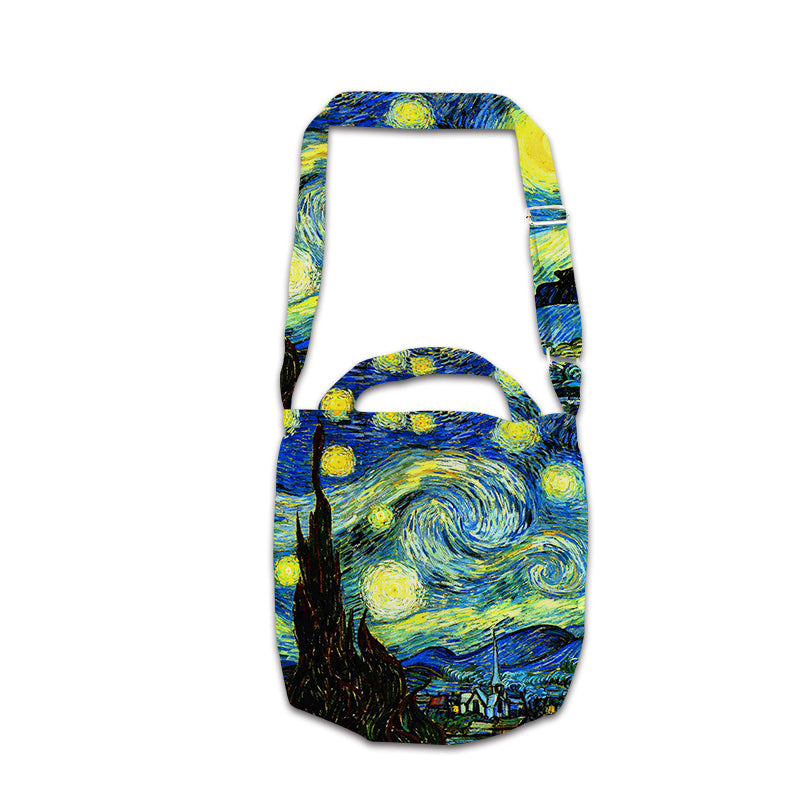 Van Gogh Sunflower Canvas Bag