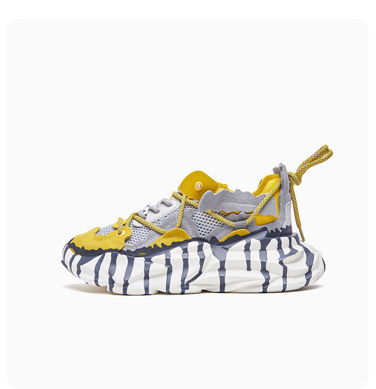JCX Melting-effect Clunky Sneaker