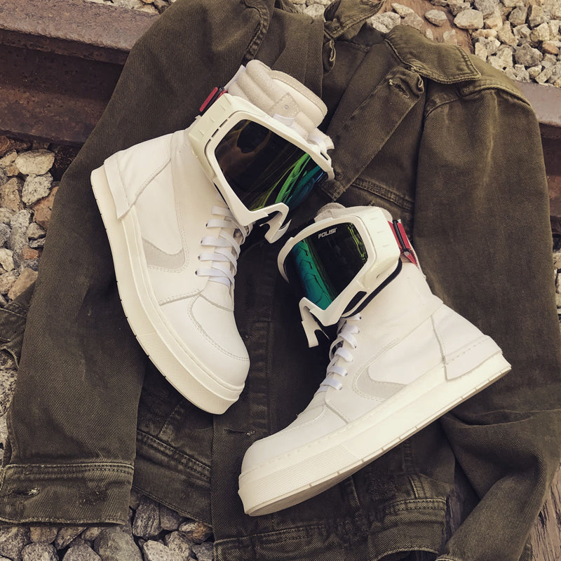 JCX 'Aviator' Leather High Top Sneakers