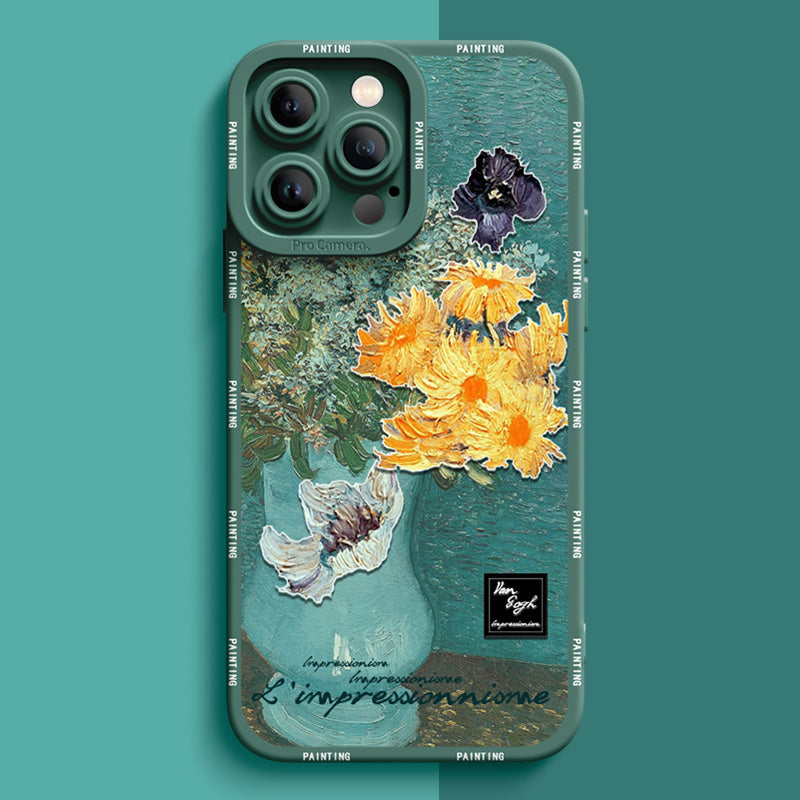 JCX Van Gogh Oil Painting iPhone Case