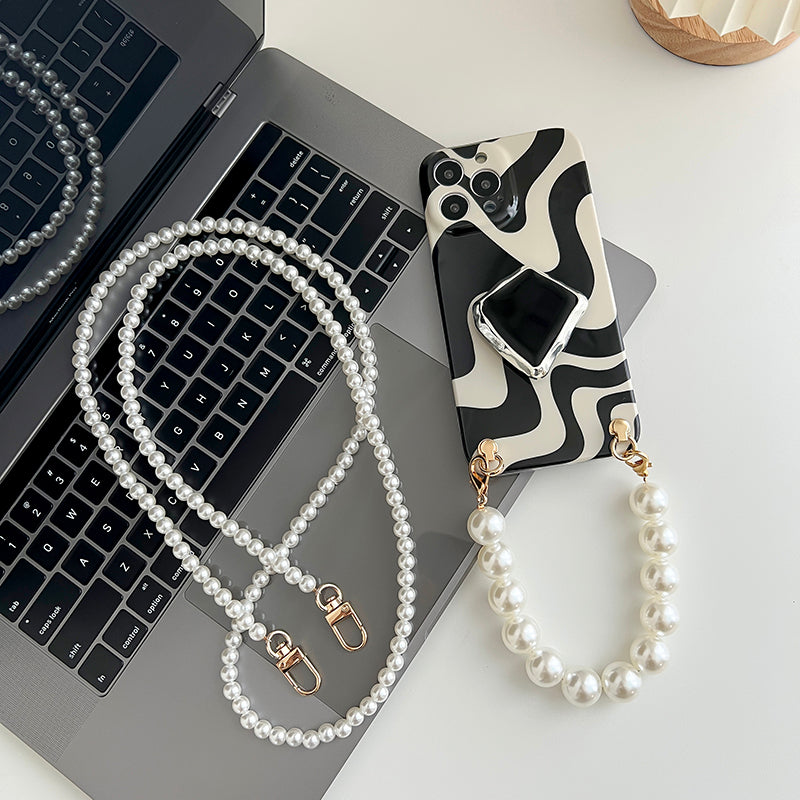 JCX Graceful Hand Strap Designer iPhone Case