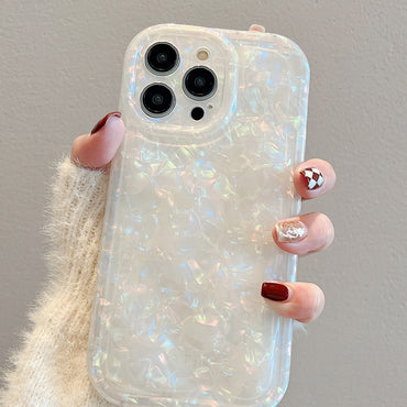JCX Vivi Art Sparkling Shell Pattern iPhone Case