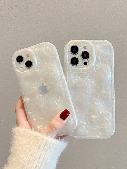 JCX Vivi Art Sparkling Shell Pattern iPhone Case