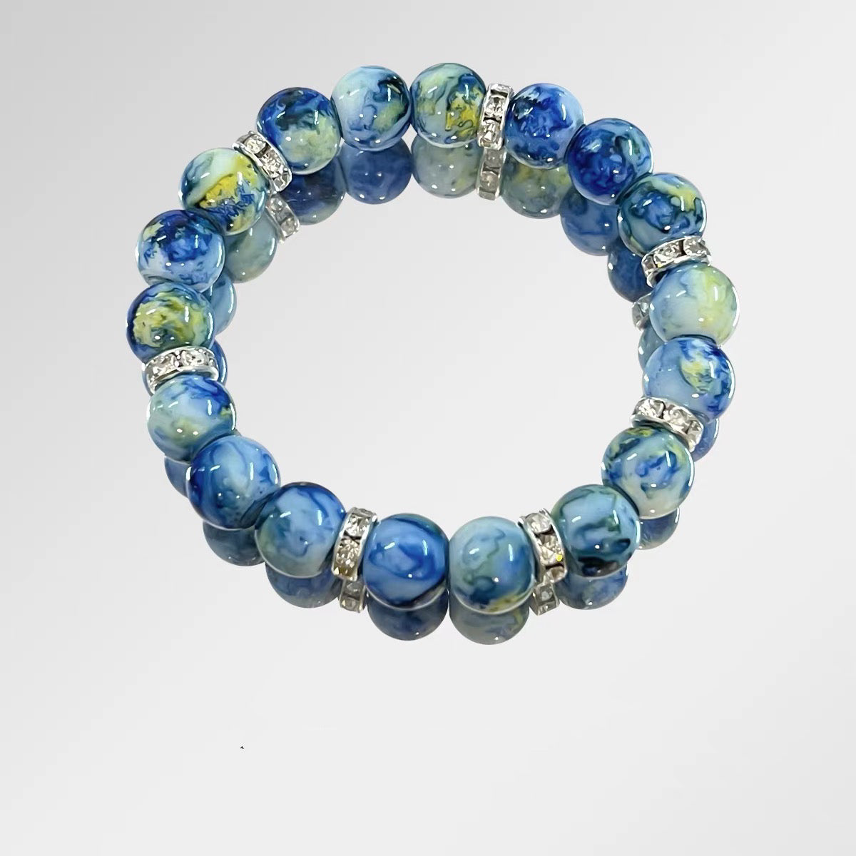 Natural Stone Starry Night Bracelet