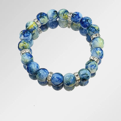Natural Stone Starry Night Bracelet