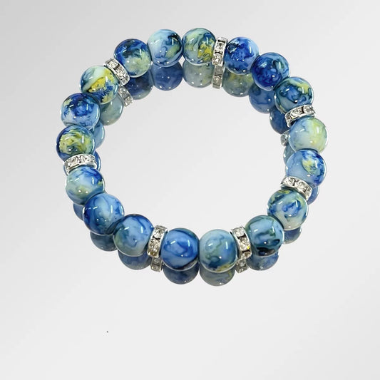 Natural Stone Starry Night Bracelet