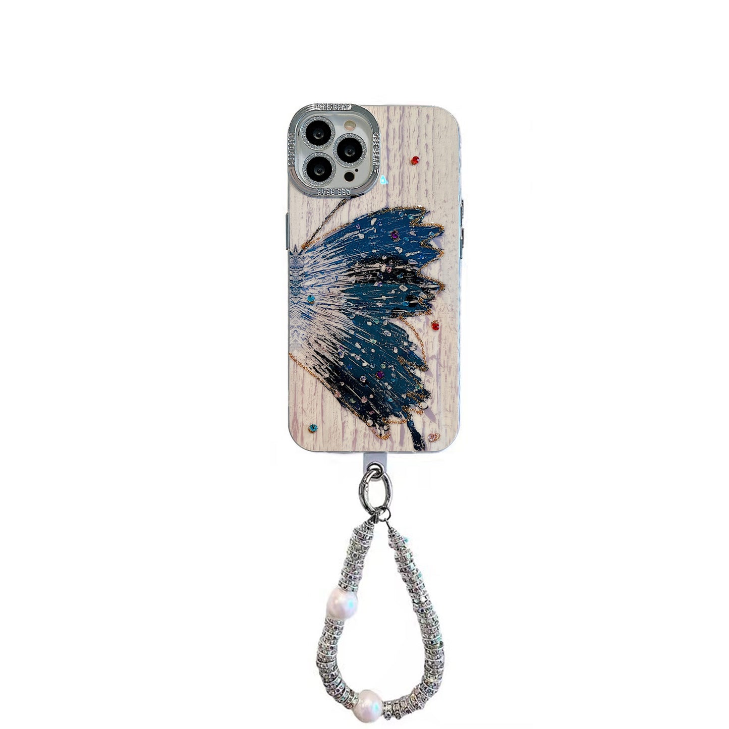 JCX EnchantingFlutter Wrist Chain iPhone Case