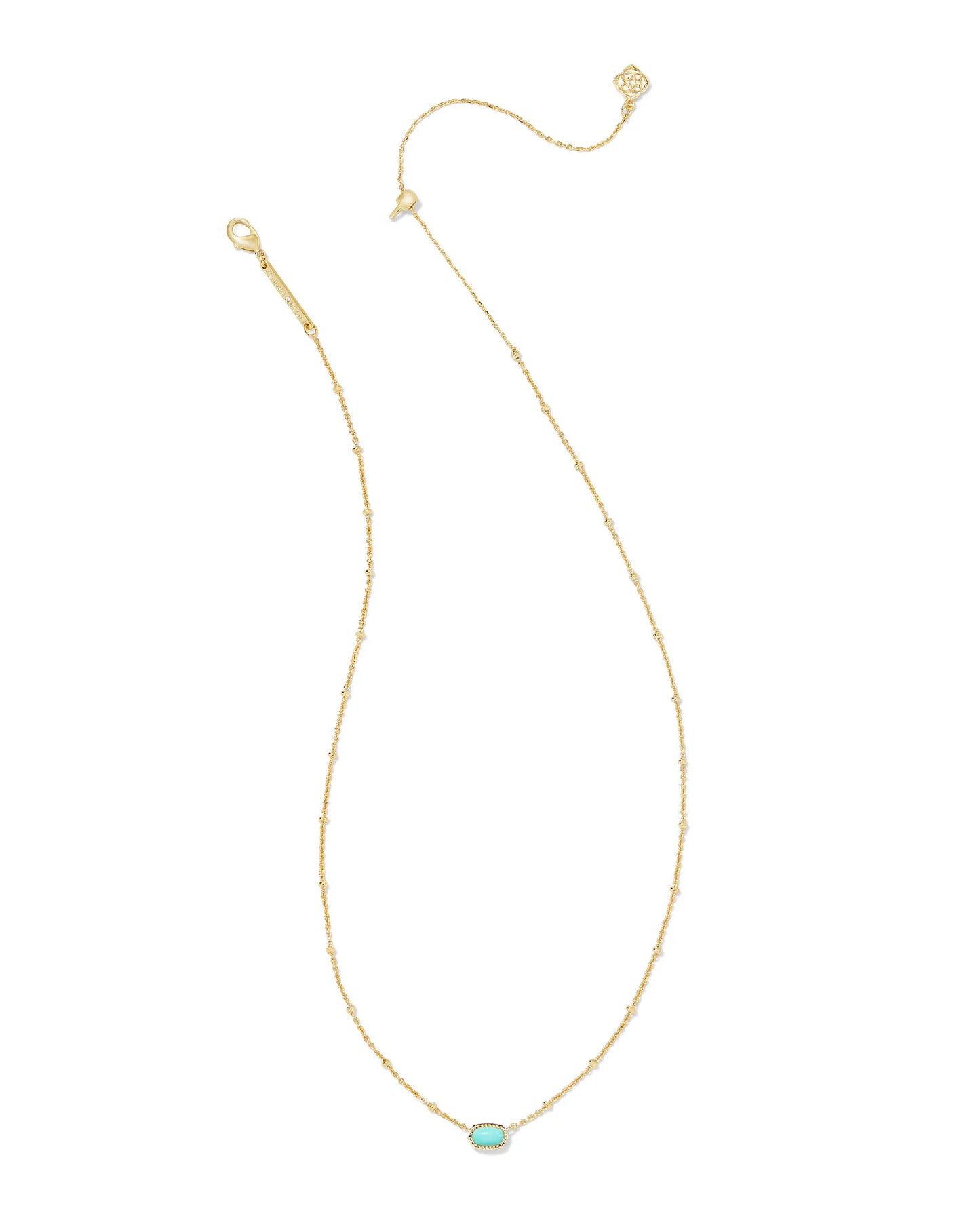 Mini Elisa Gold Satellite Short Pendant Necklace
