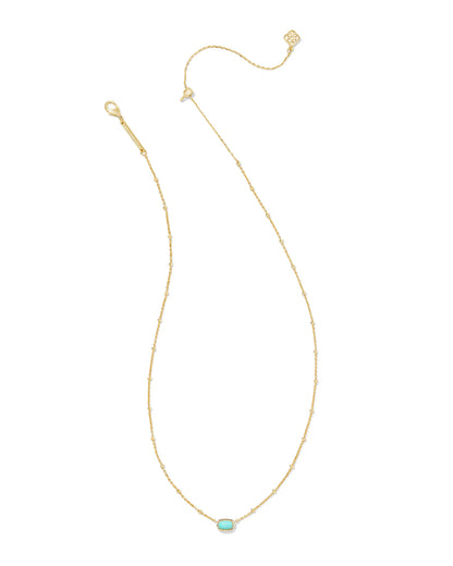 Mini Elisa Gold Satellite Short Pendant Necklace