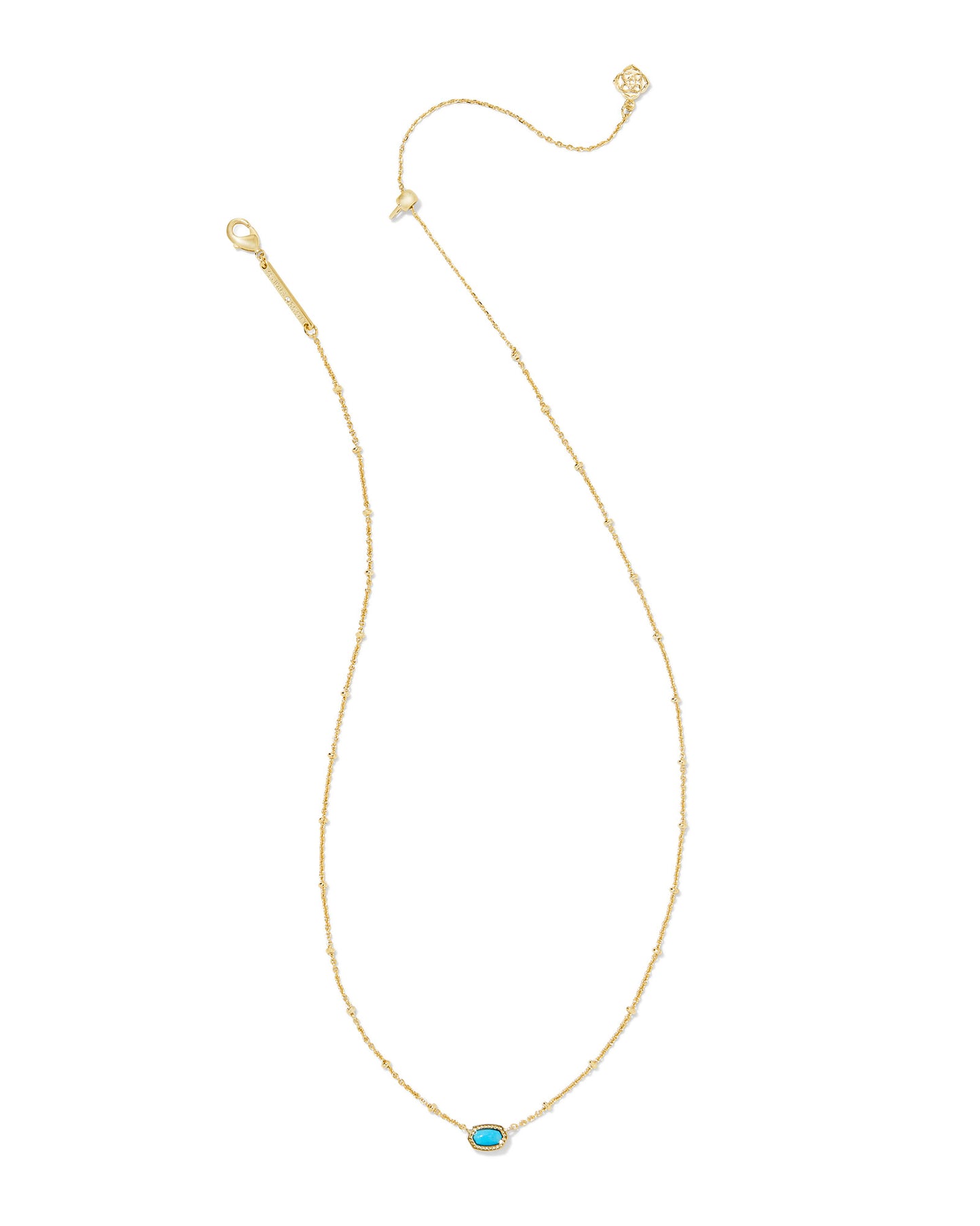 Mini Elisa Gold Satellite Short Pendant Necklace