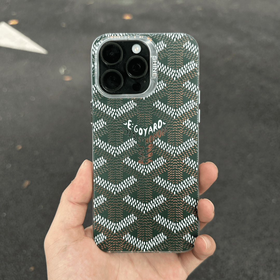 JCX GOYARD Lux iPhone Case
