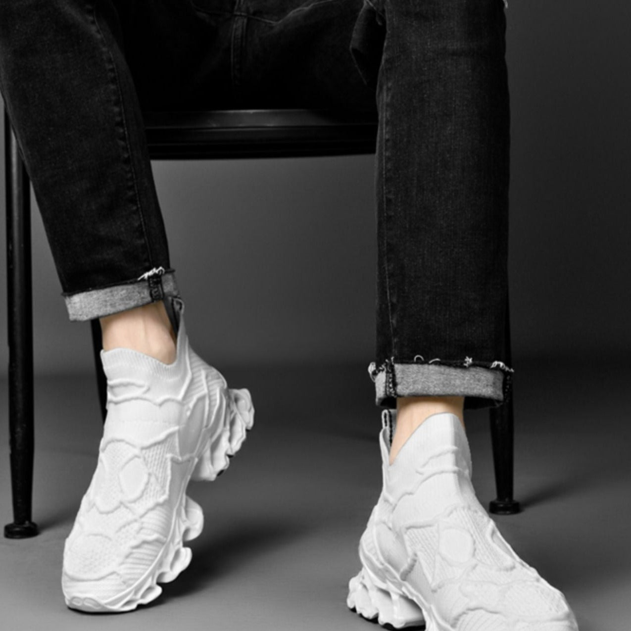 JCX FURY 'Legend' Designer High Top Sneakers