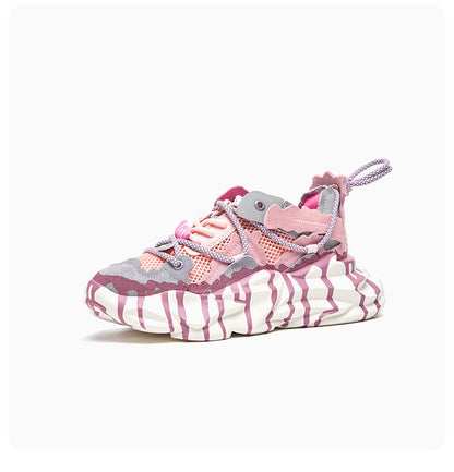 JCX Melting-effect Clunky Sneaker