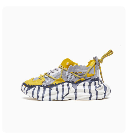 JCX Melting-effect Clunky Sneaker
