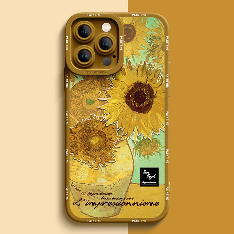 JCX Van Gogh Oil Painting iPhone Case