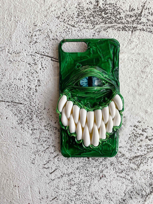 JCX Demon Eye Handmade Creative iPhone Case