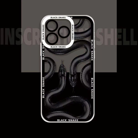 JCX Black Snake Creative iPhone Case