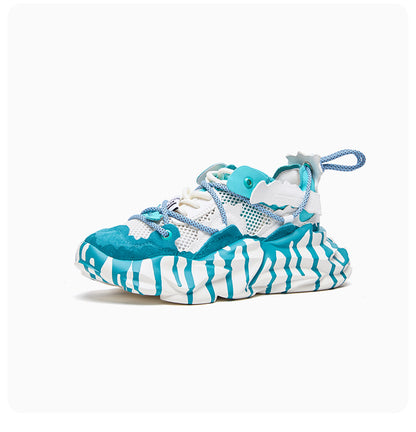 JCX Melting-effect Clunky Sneaker