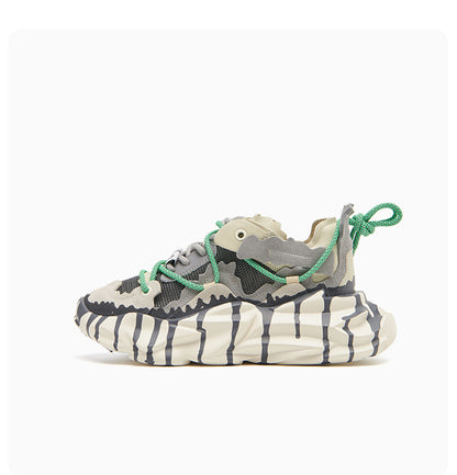 JCX Melting-effect Clunky Sneaker