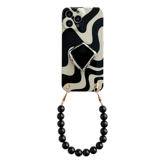 JCX Graceful Hand Strap Designer iPhone Case