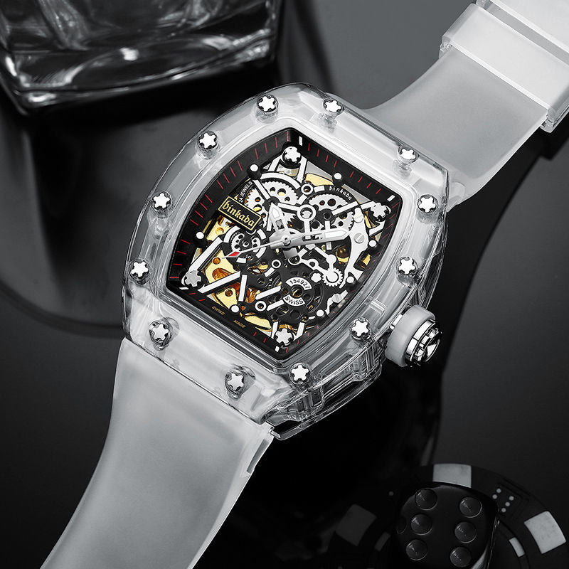 JCX 'Wormhole' Tourbillon Mechanical Watch