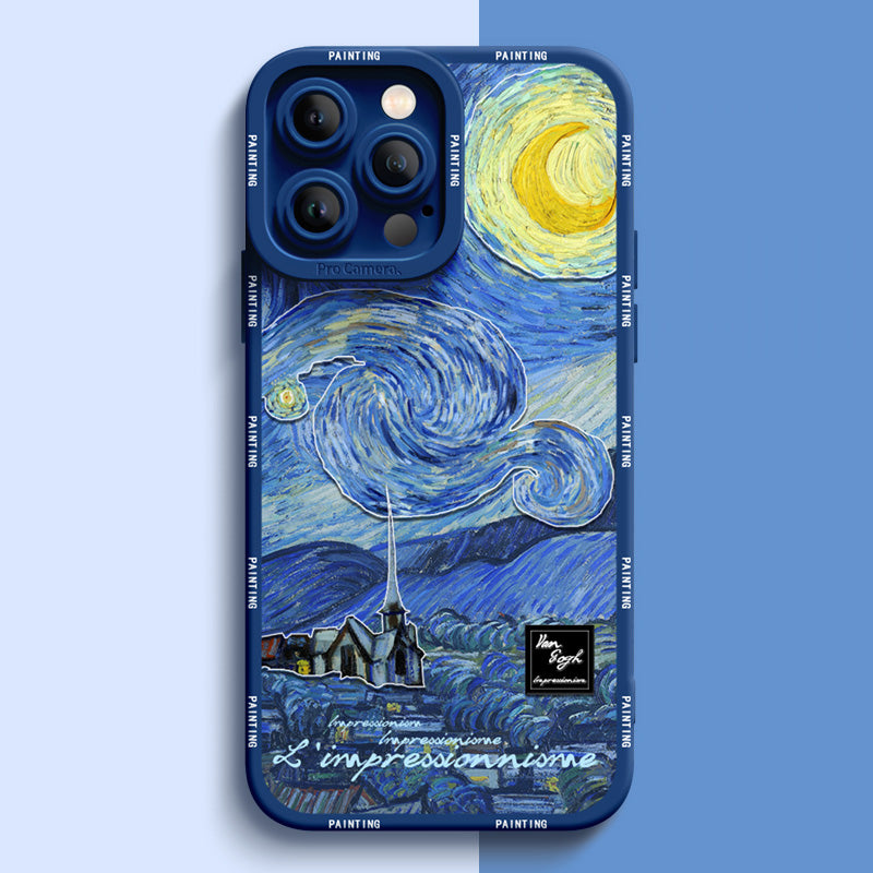 JCX Van Gogh Oil Painting iPhone Case