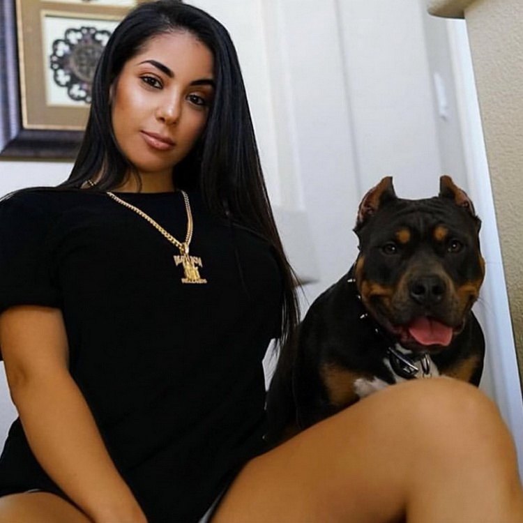 JCX DEATH ROW RECORDS ICED LOGO NECKLACE